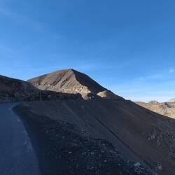 Auffahrt zum Gipfel der Bonette