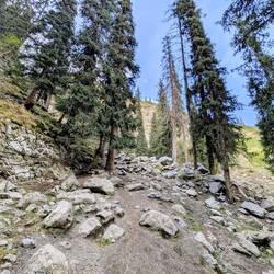 Steep walk up