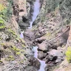 Tears of a snow leopard waterfall