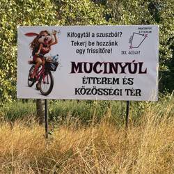 Luring in thirsty cyclists