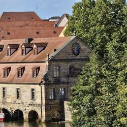 ...fielen früher allerdings direkt in die Regnitz.