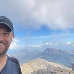 Auf dem Gipfel Puig de Massanella