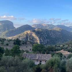 Morgenstimmung beim Refugi Tossals Verds
