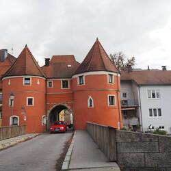 Das Biertor von Cham ist leider schon das Ende dieser Radltour