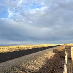 Evening, the road to the Refuge beckons, too late