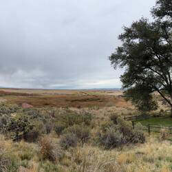 The is the view of the area at the refuge