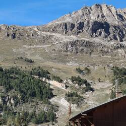 Die berühmteste Herren-Abfahrtspiste in Val d’Isère "Bellvarde", extrem steil