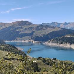 Stausee "Barrage de Roselend"