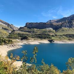 vom Pass zum Stausee