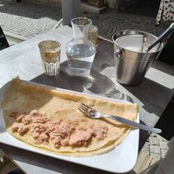 Galette als Mittagspause