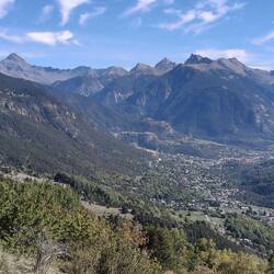 Blick auf Briancon