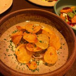 Albacore with chips