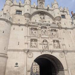 Entry arch into the cathedral square