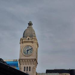 The infamous clock tower, featured in early Find Penguin albums