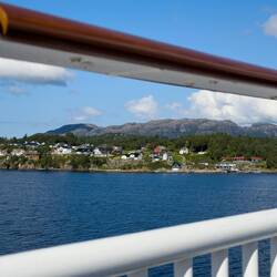Scenery on the last leg to Bergen.