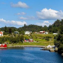 Scenery on the last leg to Bergen.
