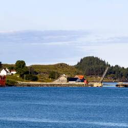 Scenery on the last leg to Bergen.