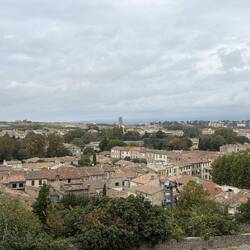 Die Aussicht von der Cité de Carcassonne