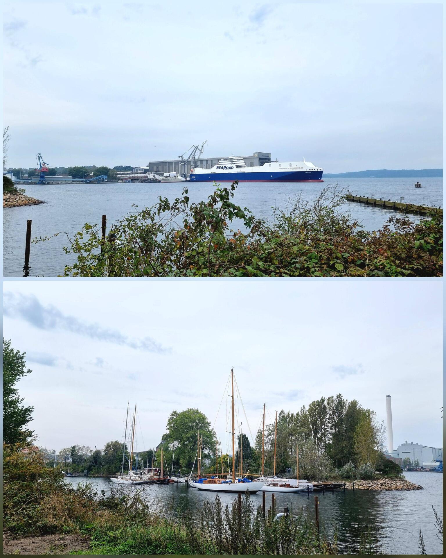 Sicht vom Stellplatz aus
