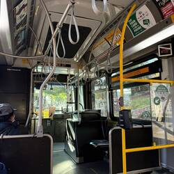 Heute bin ich mit dem Bus zurück nach Columbia City gefahren.