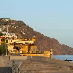 Abendstimmung an der ehemaligen Festung von Funchal