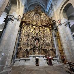 Chapel of the Expectation, with a pregnant Mary