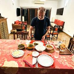 Home made food at a friend's place😋