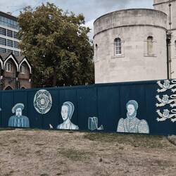 Nahe des Tower of Londons.