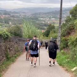 Very steep descent at Saxamunde