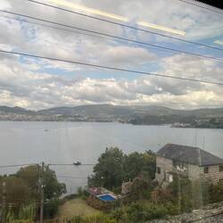 Ria de Vigo (from the train window)