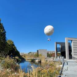 And the tethered balloon that would give you a lovely view of Paris