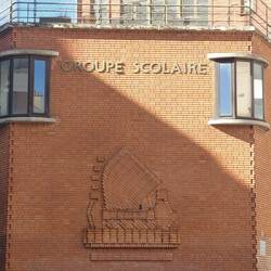 Remembering Albert and great brickart, with interesting windows as well
