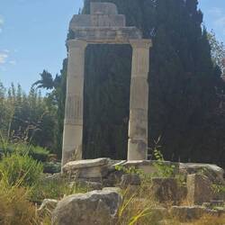 Reste des Tempels der Aphrodite