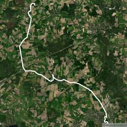 Fahrradtour übers Land