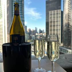 Pre drinks in the room