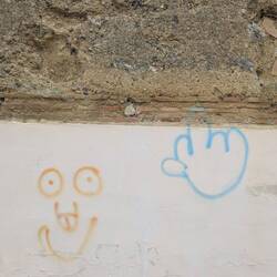 Ancient wall paintings, of great historical significance