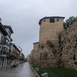 Roman walls!! Very cool!!