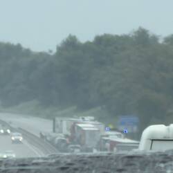 Der Unfall mit zwei LKW
