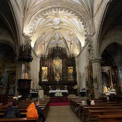 Inside Basílica de Santa María a Maior