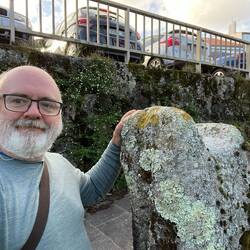 Me with the replica Pedrón