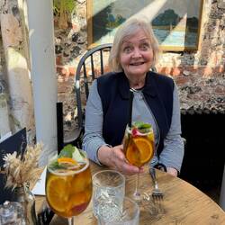 Pimms in Henley - second favourite drink of the holiday.