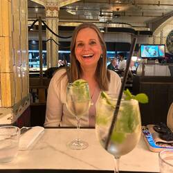 Our drink of the trip: 'Hugo Spṟitz'