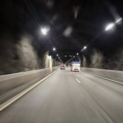 Seit längerem mal wieder in einem Tunnel
