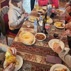 und unser lokales Mittagessen