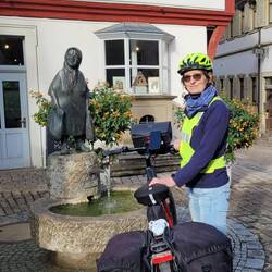 Schon am frühen Vormittag Ankunft in Dettelbach