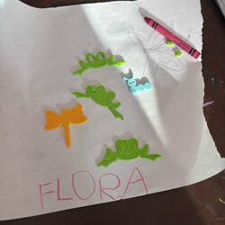Hat mir Flora geschenkt (bis dahin dachte ich sie heißt Flor, jetzt glaube ich sie heißt Flora)