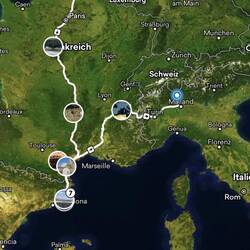 Unsere bisherige Reise