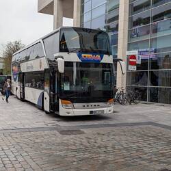 Ankunft am Hotel in Antwerpen
