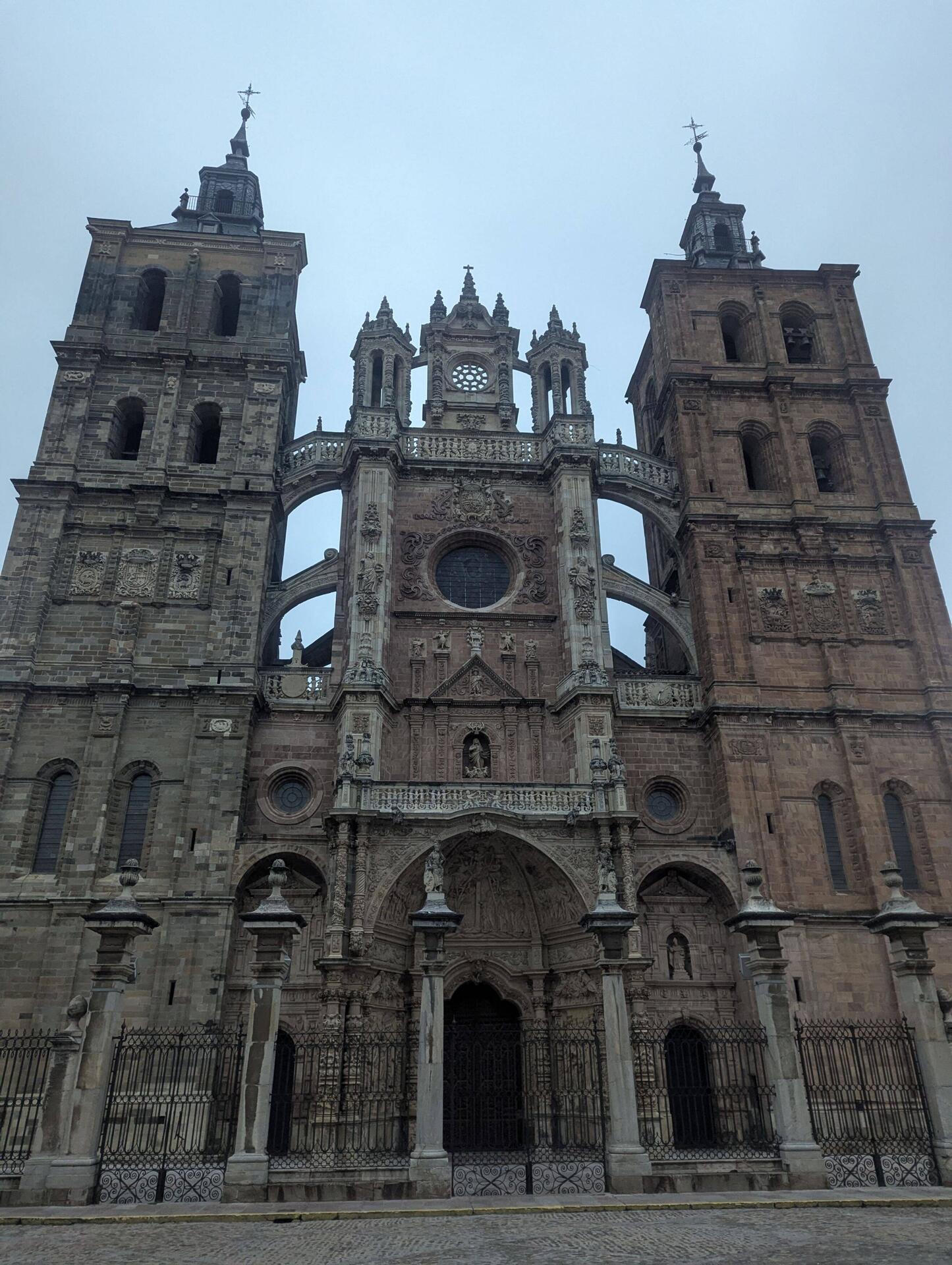 One last look at the Astorga cathedral