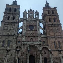 One last look at the Astorga cathedral